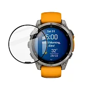 Imak 艾美克 GARMIN Fenix 8 AMOLED (47mm) 手錶保護膜 保護貼 手表保護貼 -透明黑邊