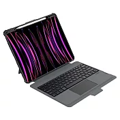 NILLKIN Apple 蘋果 iPad Pro 13 (2024/M4) 悍能鍵盤保護套(悍靈磁吸背光版) 平板保護套 實體鍵盤套 藍牙鍵盤 臺灣版 注音 倉頡 -黑色