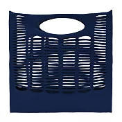 ISSEY MIYAKE 三宅一生 GG系列 MOKKO 手提袋 (小) 藏青