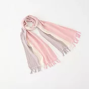 日本FOOD COLOR有機棉圍巾  玫瑰紅