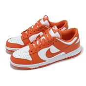 Nike 休閒鞋 Dunk Low Retro 男鞋 女鞋 亮橘 橙色 白 低筒 DV0833-114