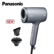 Panasonic 國際牌奈米水離子智慧溫控吹風機 EH-NA9N 柔霧灰 附定型烘罩