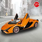 【瑪琍歐玩具】2.4G 1:14 藍寶堅尼 Sian 遙控車/97700  橙