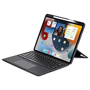 DUX DUCIS Apple 蘋果 iPad Air 13 (2024/M2)/iPad Pro 12.9 (2018~2022) DK 鍵盤保護套 磁吸 注音 倉頡 -黑色