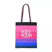 ISSEY MIYAKE 三宅一生 GG系列撞色手提袋 洋紅