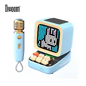 Divoom Ditoo Mic像素麥克風藍牙喇叭 藍色