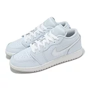 Nike 休閒鞋 Air Jordan 1 Low GS 大童 女鞋 藍 灰 AJ1 一代 FV8486-400