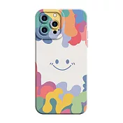 【立元】TPU微笑手機防摔殼 iPhone 16 pro 白色