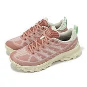 Merrell 戶外鞋 Speed ECO WP 女鞋 粉 米白 防波稅 緩衝 抓地 戶外 越野 登山鞋 ML038310