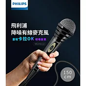 【Philips 飛利浦】降噪有線全方向性麥克風 (SBCMD110/00)