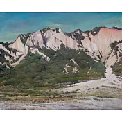 【玲廊滿藝】洪俊銘-遠眺火焰山72.5x91cm