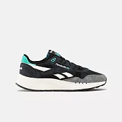 Reebok Classic Leather 2400 [100201137] 男 運動休閒鞋 經典皮革 反光 黑灰