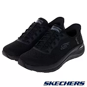 SKECHERS ARCH FIT 2.0 女 運動鞋 寬楦款 黑-150066WBBK US7 黑色