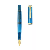 【Pelikan百利金】青金石藍鋼筆附盒-EF尖