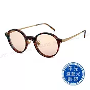 【SUNS】濾藍光眼鏡 時尚圓框TR90輕量金屬框 重量輕盈 抗UV400 渲染框