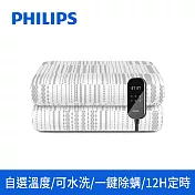 【PHILIPS 飛利浦】單人電熱毯 自選溫度/可水洗 AHR3122ED 180x80cm