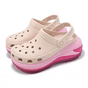 Crocs 洞洞鞋 Mega Crush Matte 男女鞋 石英粉 經典光輪花呢克駱格 厚底 休閒鞋 卡駱馳 2107496WS