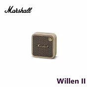 Marshall Willen II 攜帶式藍牙喇叭 均衡低音 多功能掛帶 2色 公司貨保固2年 奶油白