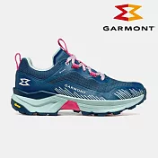 GARMONT 女款 GTX 低筒越野疾行健走鞋 9.81 Engage WMS 002880 (S05021)｜黃金大底 GoreTex 防水透氣 疾速健行 越野跑 UK4.5 藍-莓粉