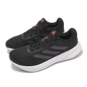 adidas 慢跑鞋 Response 男鞋 黑 白 緩衝 回彈 運動鞋 愛迪達 IH6009