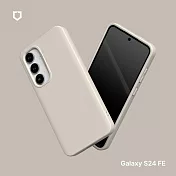 犀牛盾 Samsung Galaxy S24 FE (6.7吋) SolidSuit 經典防摔背蓋手機保護殼- 貝殼灰