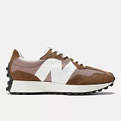 New Balance [U327LG] 男女 休閒鞋 運動 經典 復古 NB 327 D楦 情侶穿搭 流行 咖啡 白