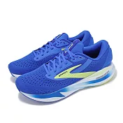 Brooks 慢跑鞋 Adrenaline GTS 24 2E 男鞋 寬楦 藍 綠 腎上腺素 回彈 緩衝 運動鞋 1104372E434