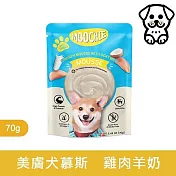 【Moochie姆吉】美膚犬慕斯70g*6入組｜M2-雞肉羊奶