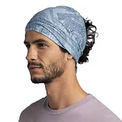 Coolnet抗UV頭巾 城市剪影(藍)