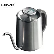 Driver 卓越感溫細口壺600ml-原鋼色