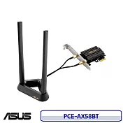 ASUS 華碩 PCE-AXE58BT AX3000 雙頻 PCI-E 160MHz Wi-Fi 6 介面卡 網卡