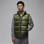 NIKE AS M J FLIGHT DOWN VEST 男鋪棉背心-FV7274222 XL 綠色