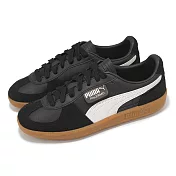 Puma 休閒鞋 Palermo Lth 男鞋 女鞋 黑 米白 麂皮 膠底 復古 德訓鞋 情侶鞋 39646403