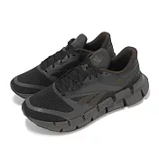 Reebok 慢跑鞋 Floatzig 1 男鞋 黑 棕 緩衝 支撐 運動鞋 100206725 26cm BLACK/BROWN/GREY