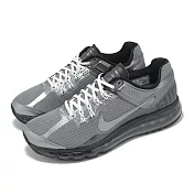 Nike 休閒鞋 Air Max 2013 男鞋 銀 鐵灰 黑 復古 緩震 運動鞋 HQ3481-099