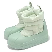 adidas 防水雨靴 AdiFom Superstar Winter Boot 女鞋 綠 套入式 靴子 愛迪達 IG2161