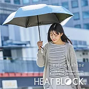 Amvel × AZPAC別注款｜極輕量完全遮光遮熱自動傘 /水藍