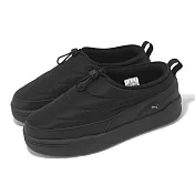 Puma 懶人鞋 Park Lifestyle SlipOn 男鞋 女鞋 黑 休閒鞋 套入式 保暖 抽繩 39766101 24.5cm BLACK/BLACK