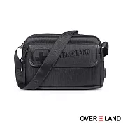 OVERLAND - 美式十字軍 - LOGO浮印掀蓋造型斜背包 - 5714