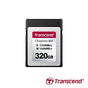 【Transcend 創見】Type B 高速記憶卡 320GB 公司貨