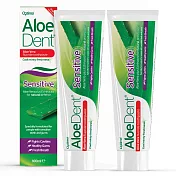 英國 AloeDent 安敏舒牙膏(含氟 100ml x 2入)