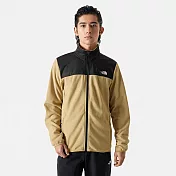 The North Face M ALPINE POLARTEC 100 JACKET - AP 男刷毛外套-NF0A83OSQV2 2XL 卡其色
