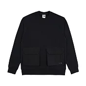 The North Face M M66 POCKET CREW - AP 男多口袋 長袖大學T-NF0A89YVJK3 M 黑色