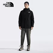 The North Face M STORMPEAK FL TRICLIMATE - AP 男兩件式外套-NF0A89ZMJK3 3XL 黑色