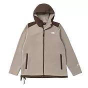 The North Face M ALPINEPOLARTEC200HOODIE - AP 男刷毛外套-NF0A89ZT5O3 3XL 棕色