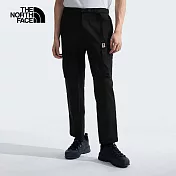 The North Face M CASUAL CARGO PANT - AP 防曬多口袋 男休閒長褲-NF0A8AHDJK3 3XL 黑色