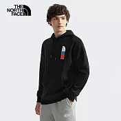 The North Face M TRIPLE DOME RLX HOODIE - AP 男長袖帽T-NF0A8ATAJK3 3XL 黑色