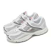 Reebok 慢跑鞋 RBK Premier Trinity KFS 男鞋 白 灰 麂皮 網布 拼接 緩衝 運動鞋 100204584 27cm WHITE/GREY/CHALK