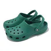 Crocs 洞洞鞋 Classic 男鞋 女鞋 祖母綠 經典克駱格 涼拖鞋 休閒鞋 卡駱馳 10001302 23cm EMERALD