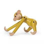 Kay Bojesen Monkey Mini 木頭迷你猴 （復古黃）